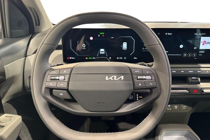 Hvid Kia EV3 fra 2025