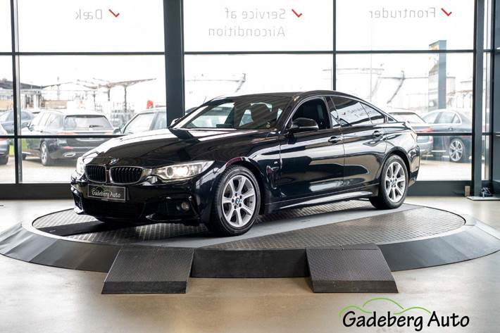 Sort BMW 420d fra 2015