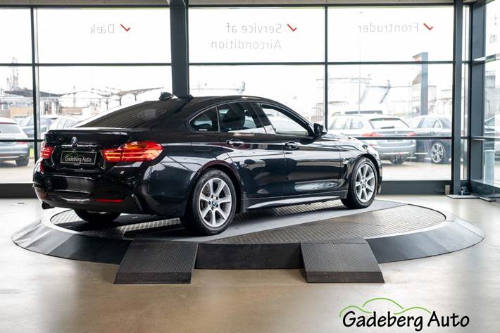 Sort BMW 420d fra 2015