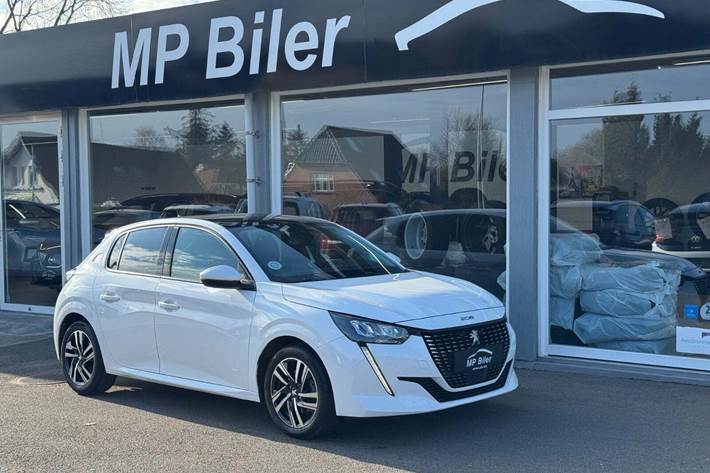 Hvid Peugeot 208 fra 2020