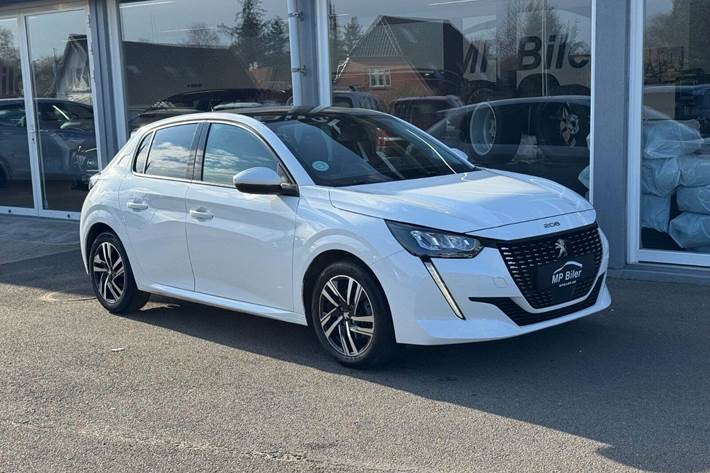 Hvid Peugeot 208 fra 2020
