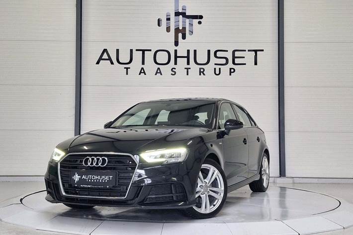 Sort Audi A3 fra 2019