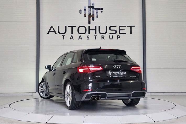 Sort Audi A3 fra 2019