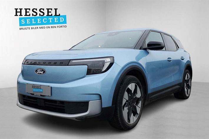 Blå Ford Explorer fra 2024