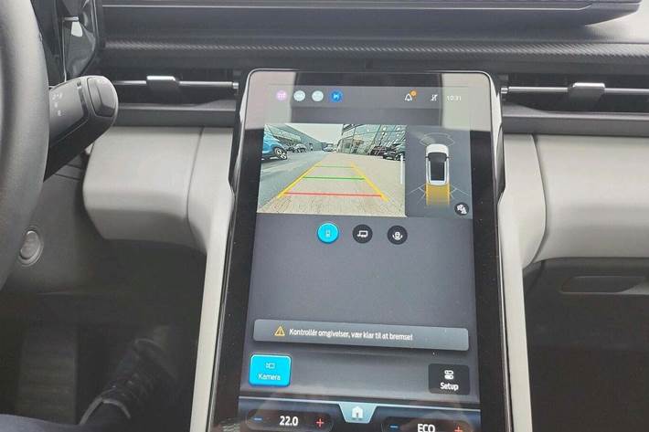 Blå Ford Explorer fra 2024