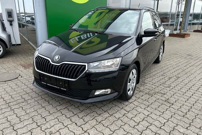 Sort Skoda Fabia fra 2022