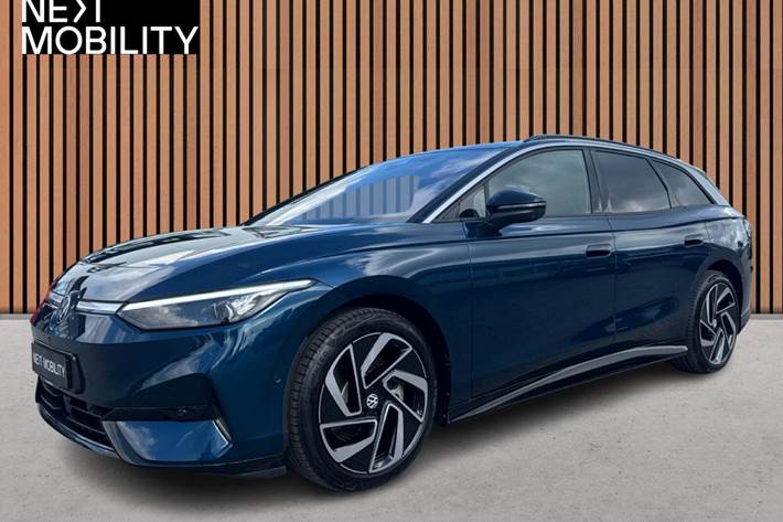 Blå VW ID.7 fra 2025