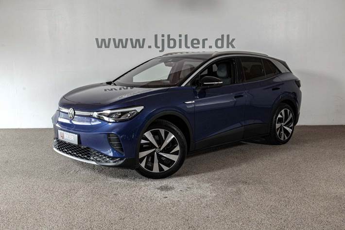 Sort VW ID.4 fra 2021 set udefra