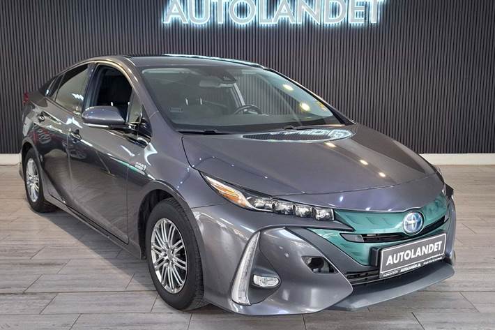 Grå Toyota Prius fra 2019