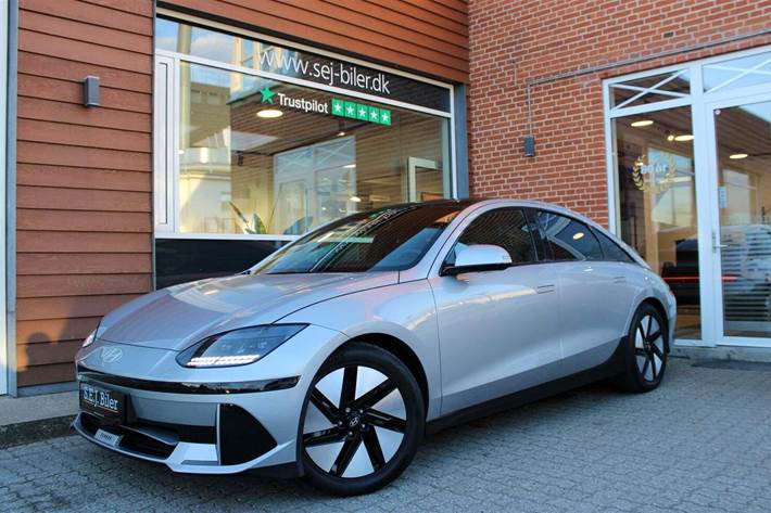 Sølv Hyundai Ioniq 6 fra 2023