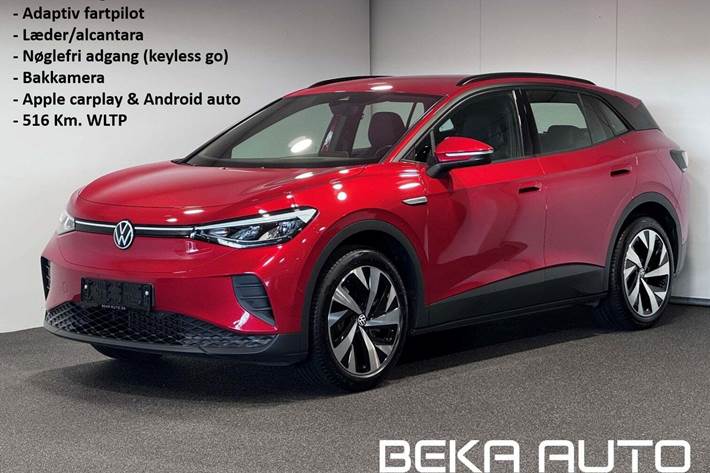 Rød VW ID.4 fra 2023