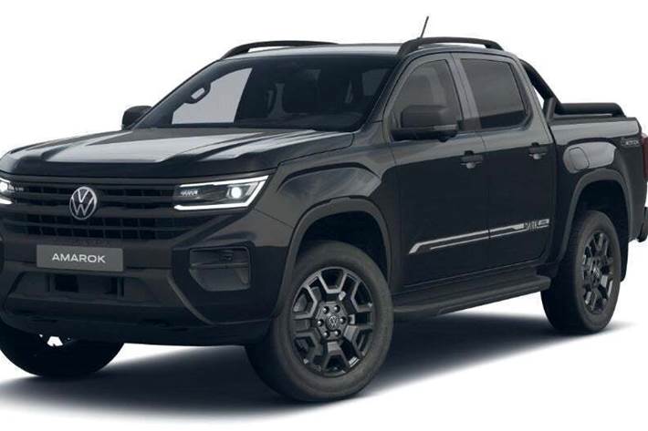 Sort VW Amarok fra 2026