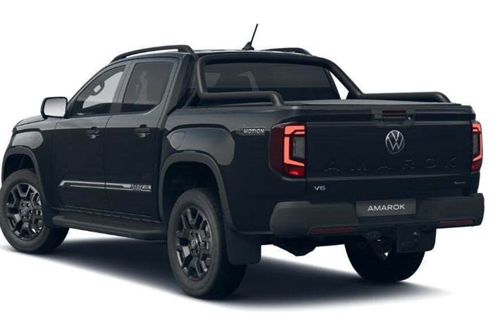 Sort VW Amarok fra 2026