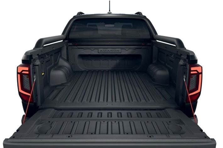 Sort VW Amarok fra 2026