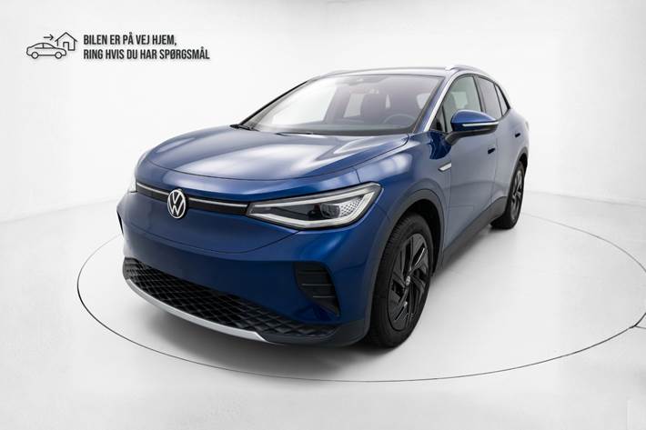 Blå VW ID.4 fra 2023