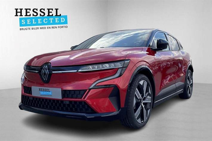 Rød Renault Megane E-Tech fra 2026