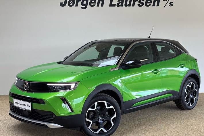 Grøn Opel Mokka-e fra 2023