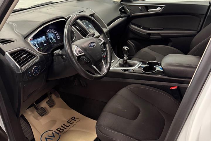 Hvid Ford S-MAX fra 2018