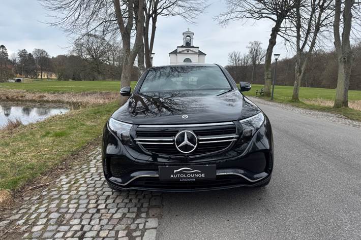 Sort Mercedes EQC400 fra 2022