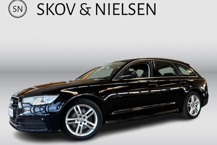 Sort Audi A6 fra 2014