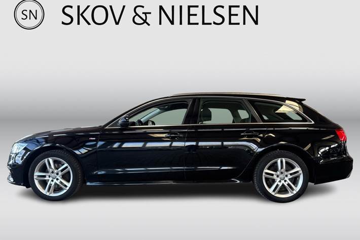 Sort Audi A6 fra 2014