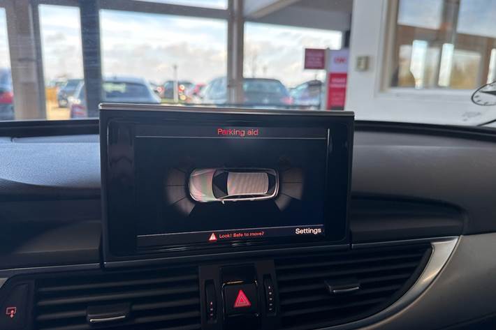 Sort Audi A6 fra 2014