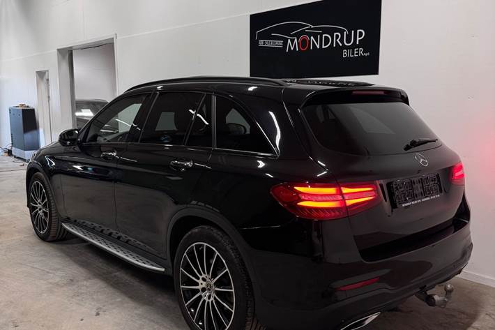 Sort Mercedes GLC350 d fra 2018