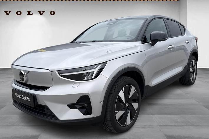 Grå Volvo EC40 fra 2025