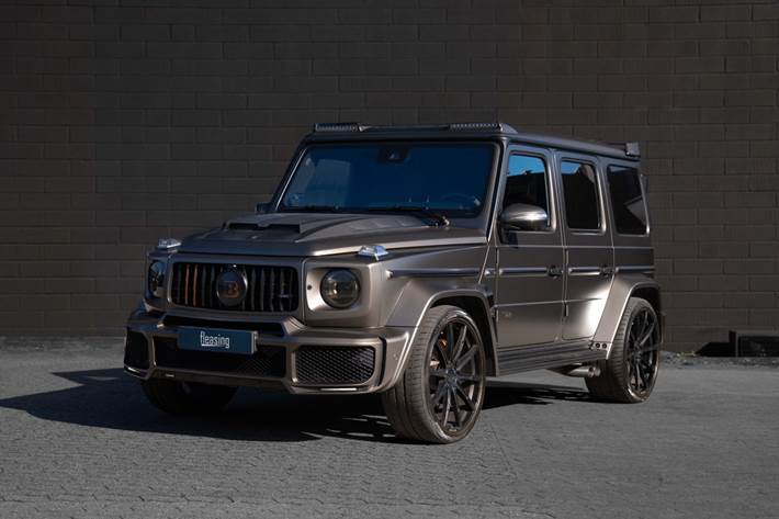 Grå Mercedes G800 fra 2022