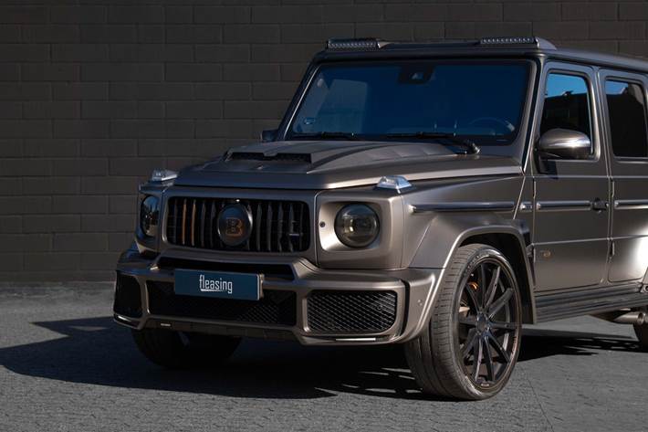 Grå Mercedes G800 fra 2022