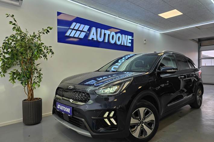 Blå Kia Niro fra 2020