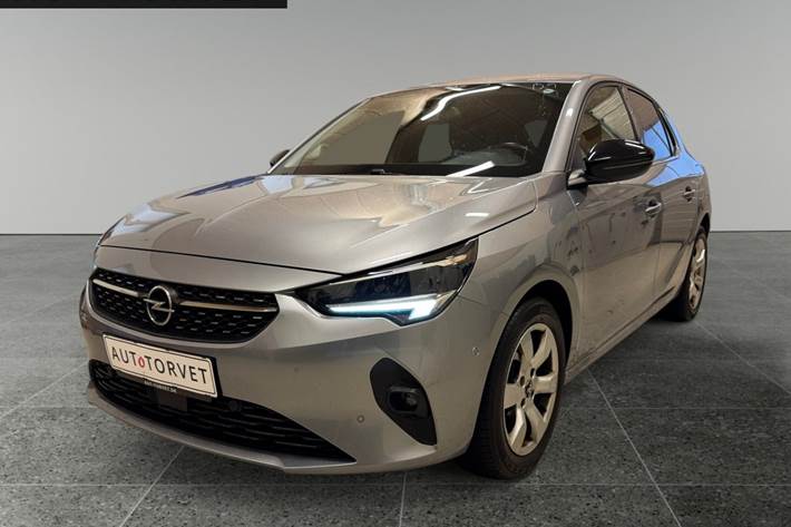 Grå Opel Corsa fra 2020