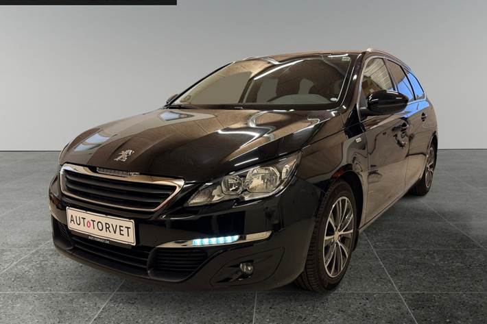 Sort Peugeot 308 fra 2015
