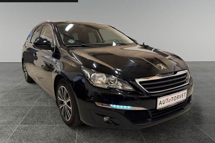 Sort Peugeot 308 fra 2015