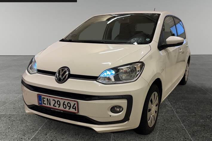 Hvid VW UP! fra 2018