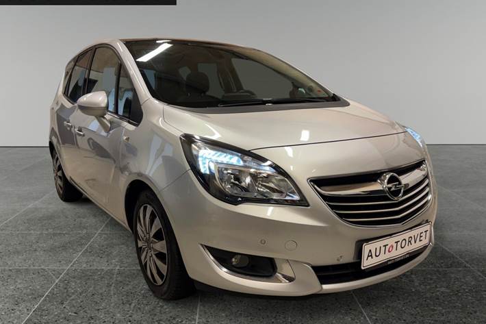 Sølv Opel Meriva fra 2016