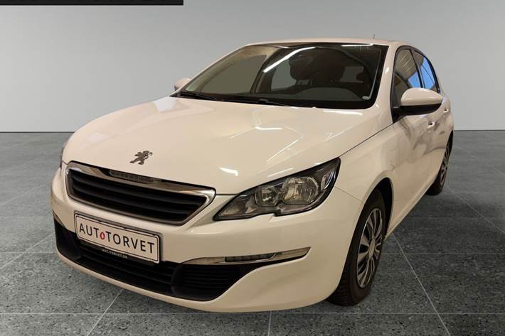 Hvid Peugeot 308 fra 2015