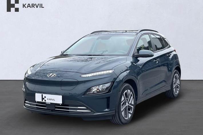 Grå Hyundai Kona fra 2021