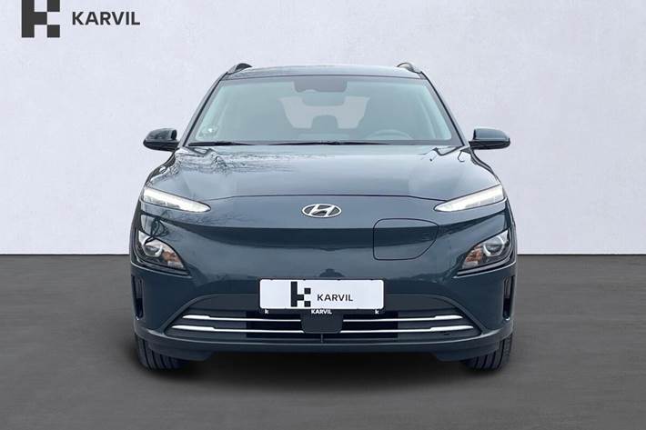 Grå Hyundai Kona fra 2021