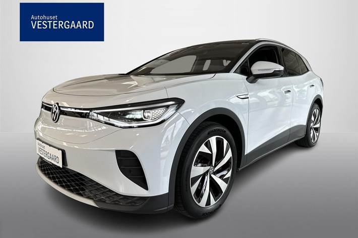 Hvid VW ID.4 fra 2022 set udefra
