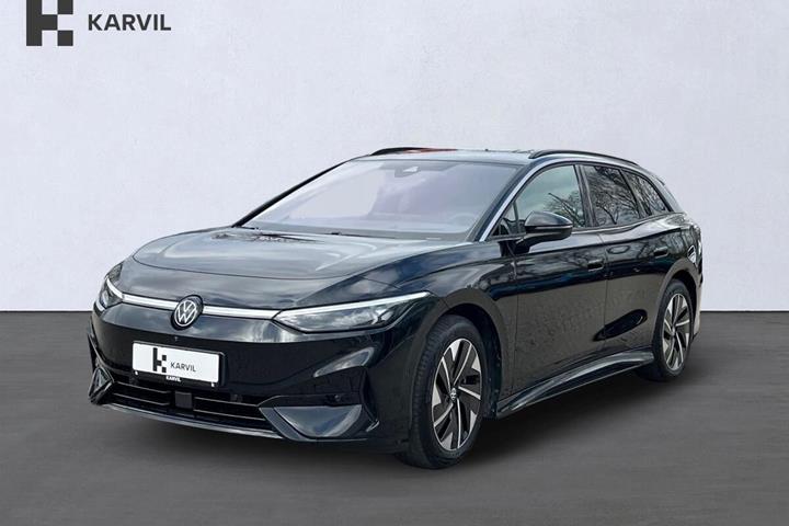 Sort VW ID.7 fra 2025 set udefra