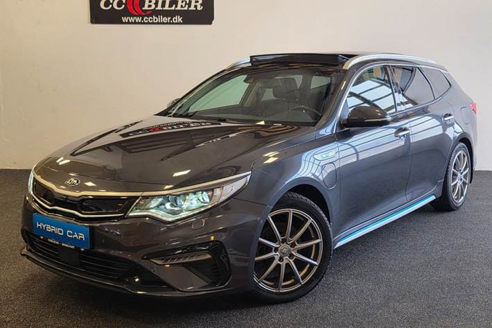 Sort Kia Optima fra 2020