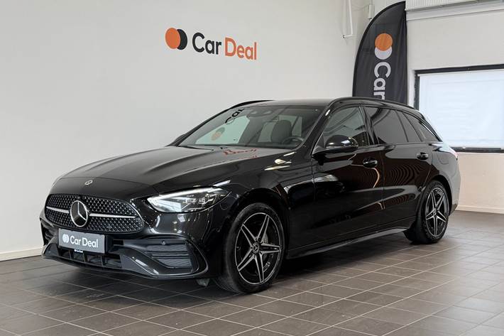 Sort Mercedes C300 e fra 2023