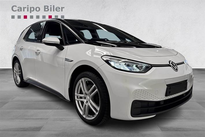 Hvid VW ID.3 fra 2022