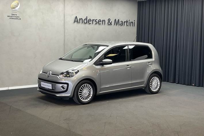 Sølv VW up fra 2016