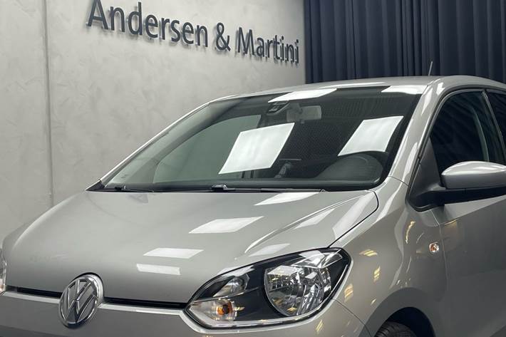 Sølv VW up fra 2016