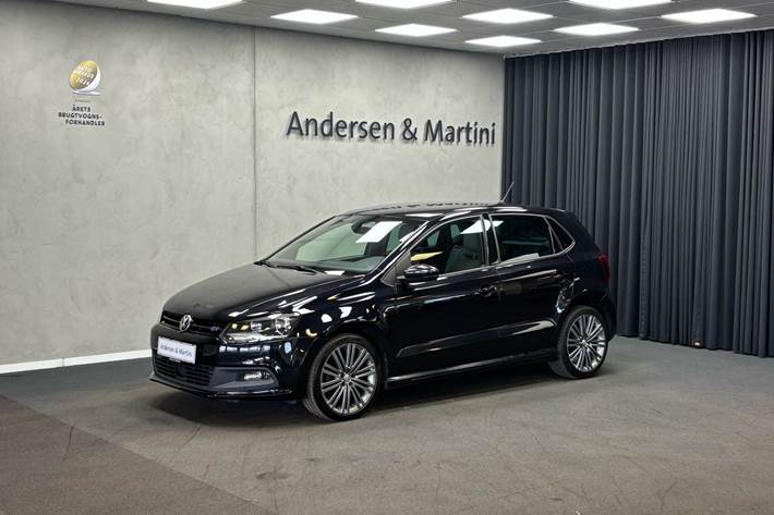 Sort VW Polo fra 2017