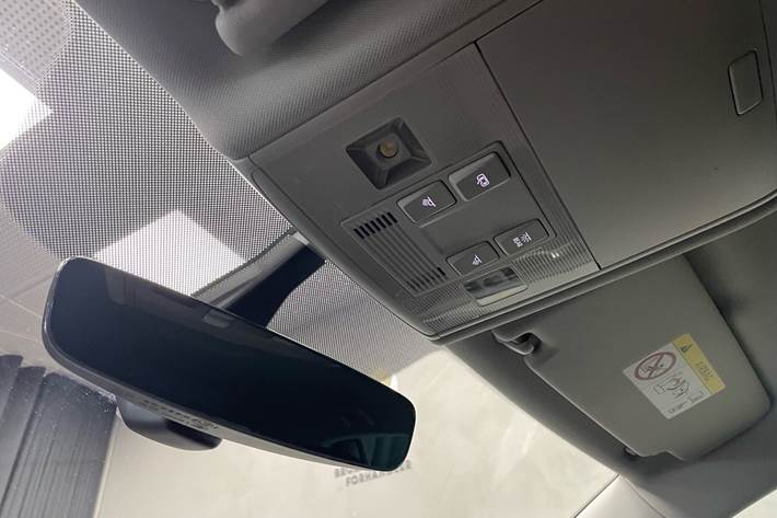 Blå VW Golf fra 2017