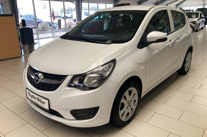 Hvid Opel Karl fra 2017