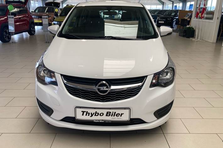 Hvid Opel Karl fra 2017